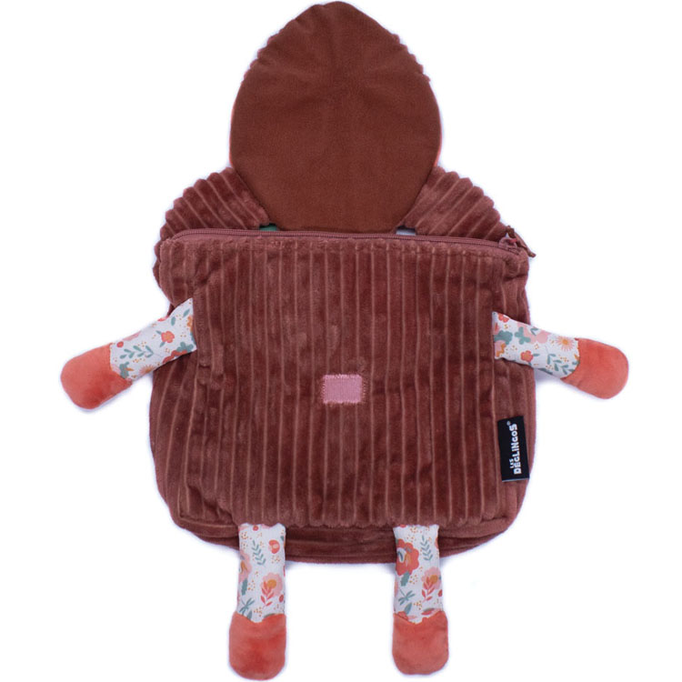 Sac A Dos Bebe Peluche Melimelos La Biche