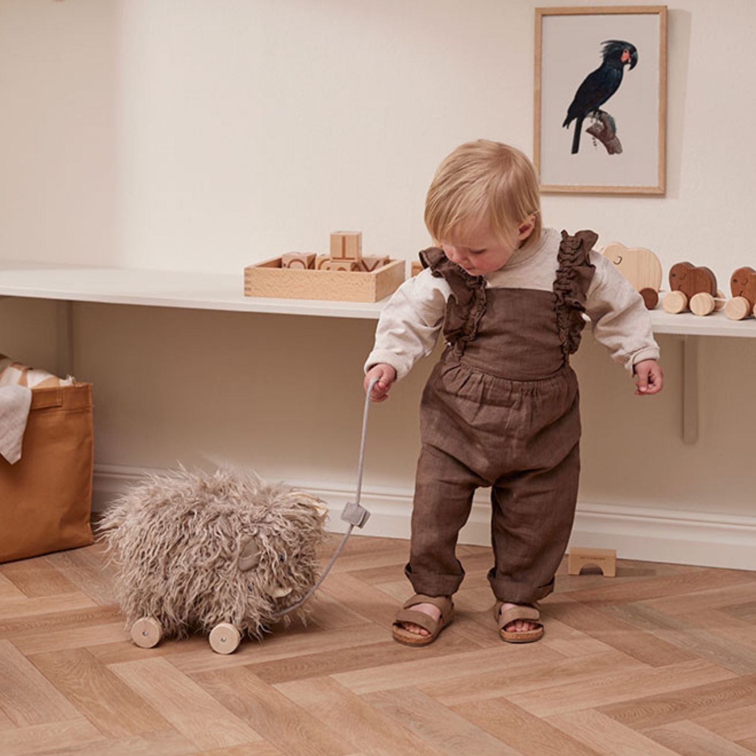 Jouet à tirer en bois Mammouth Neo (Kid's Concept) - Couverture
