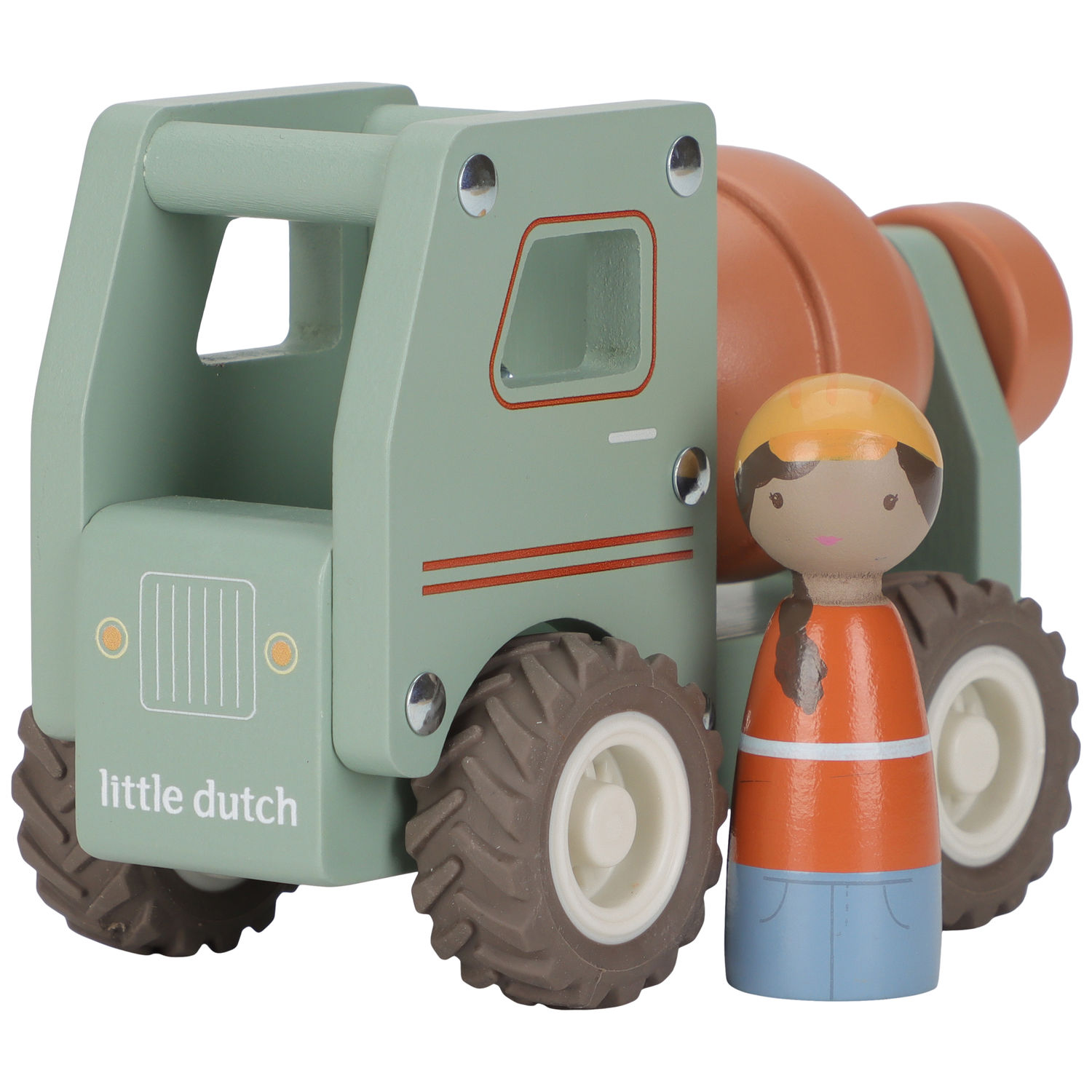 Camion toupie en bois - Little Dutch