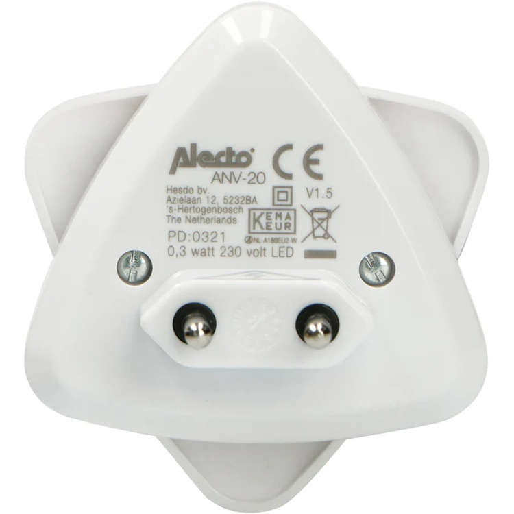 Veilleuse automatique à brancher LED (Alecto) - Image 4