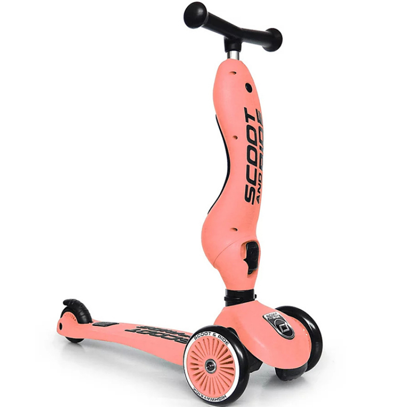 Porteur évolutif en trottinette Highwaykick 1 pêche (Scoot And Ride) - Couverture