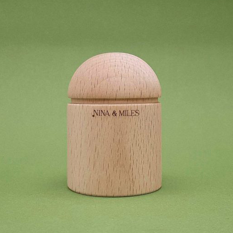 Shaker cylindre en bois (Nina & Miles) - Image 5