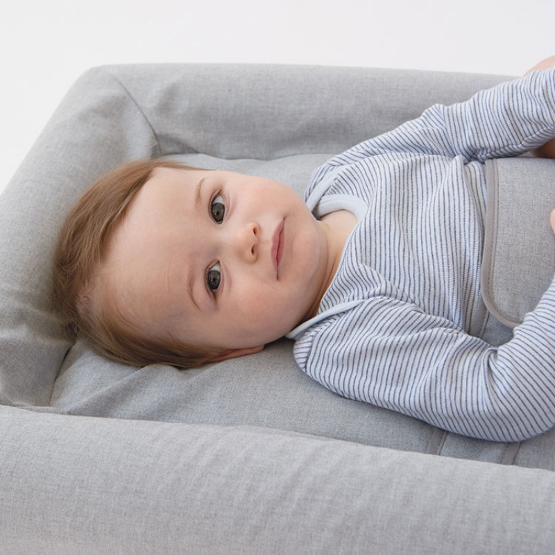 Matelas à langer Mat'Confort gris chiné (70 x 50 cm) (Candide) - Couverture