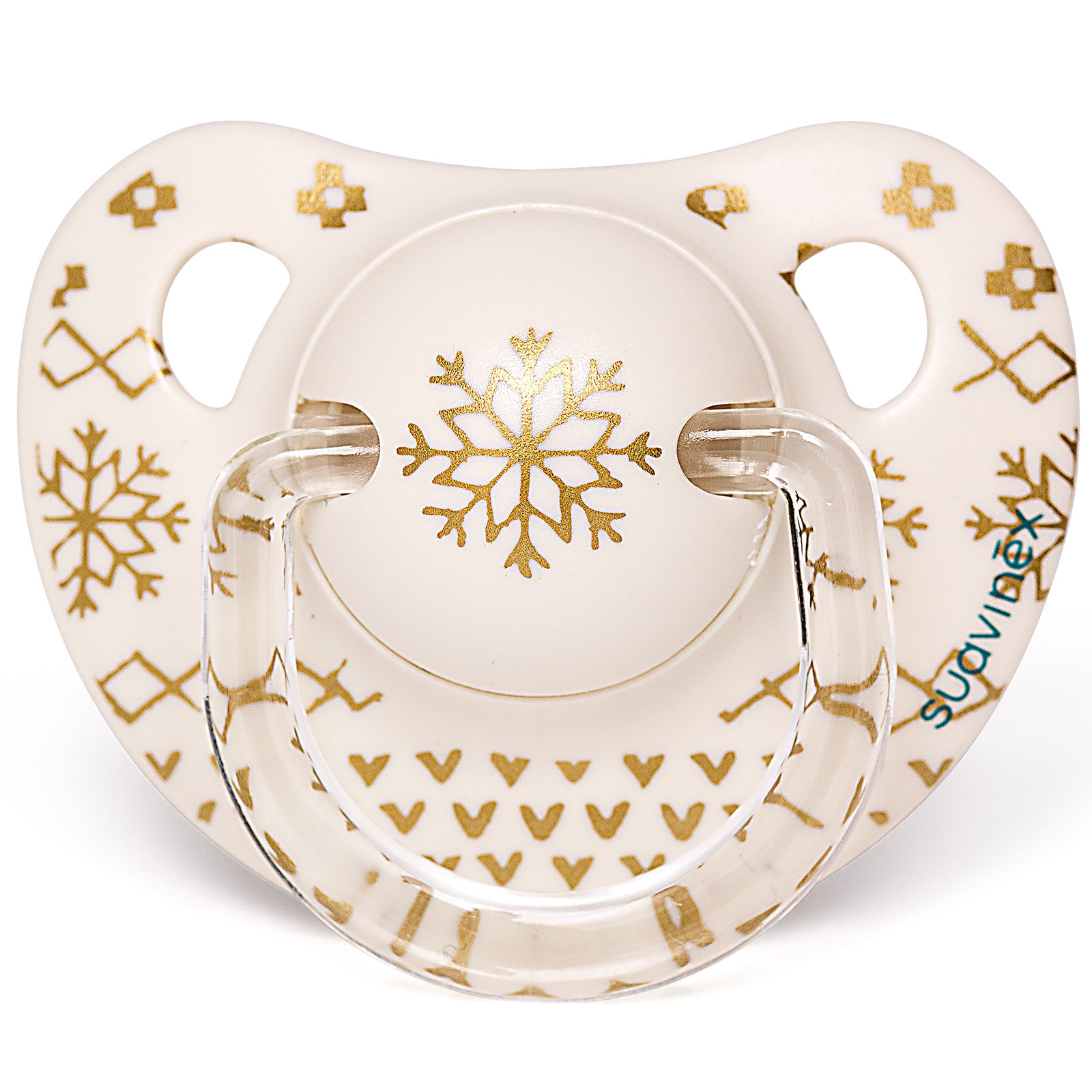 Sucette physiologique en silicone Winter coloris et motif aléatoires (0,6 mois) ,