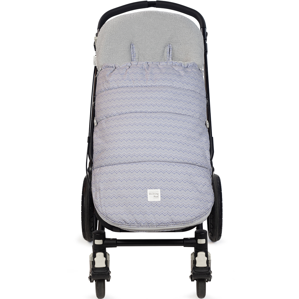 Walking Mum - Chancelière pour poussette hiver - Bleu - Enfant - 0.00