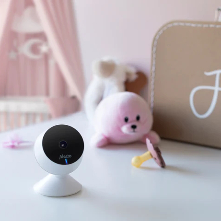 Babyphone Wifi avec caméra Smartbaby blanc (Alecto) - Couverture