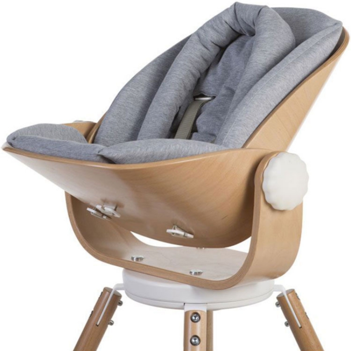 Coussin réducteur chaise haute Lemo - Suède Grey - Made in Bébé