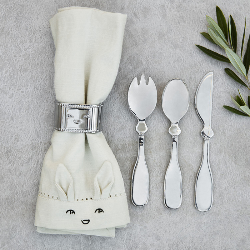 Coffret couverts Silver en inox (3 pièces) (Elodie Details) - Couverture