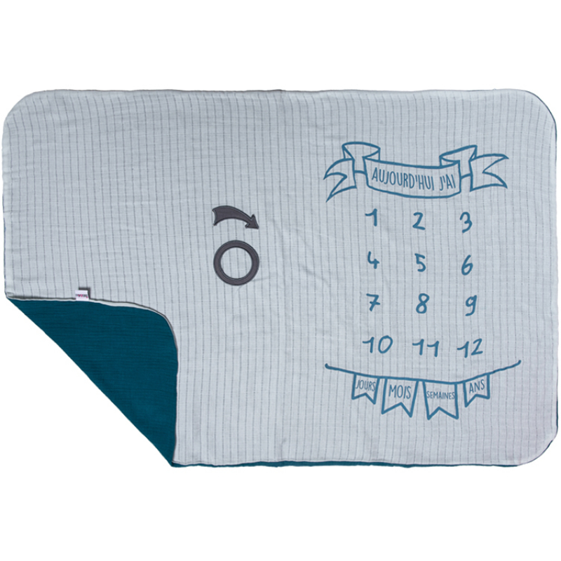 Couverture Pour Photos Etapes De Bebe Aloe Et Paon 110