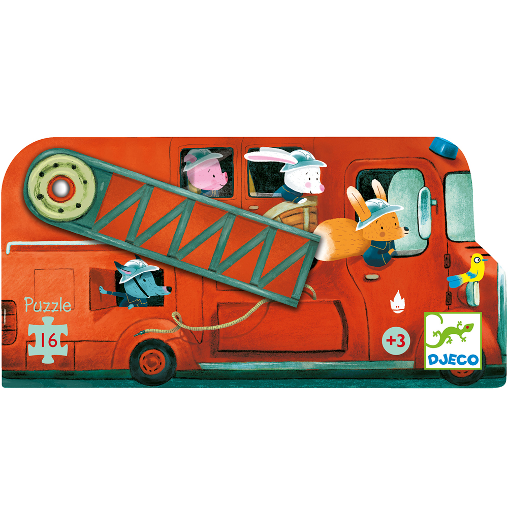 Puzzle Larsen FH46 – Vie Animée Sur Le Sol Forestier – 40 Pièces, Pièces Figuratives (abeille, Escargot, Oiseau) – Dès 4 Ans