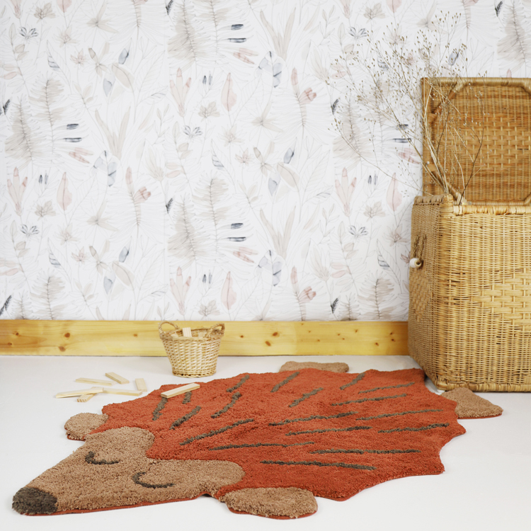 Tapis Ollen Hérisson (80 x 120 cm) (Nattiot) - Couverture