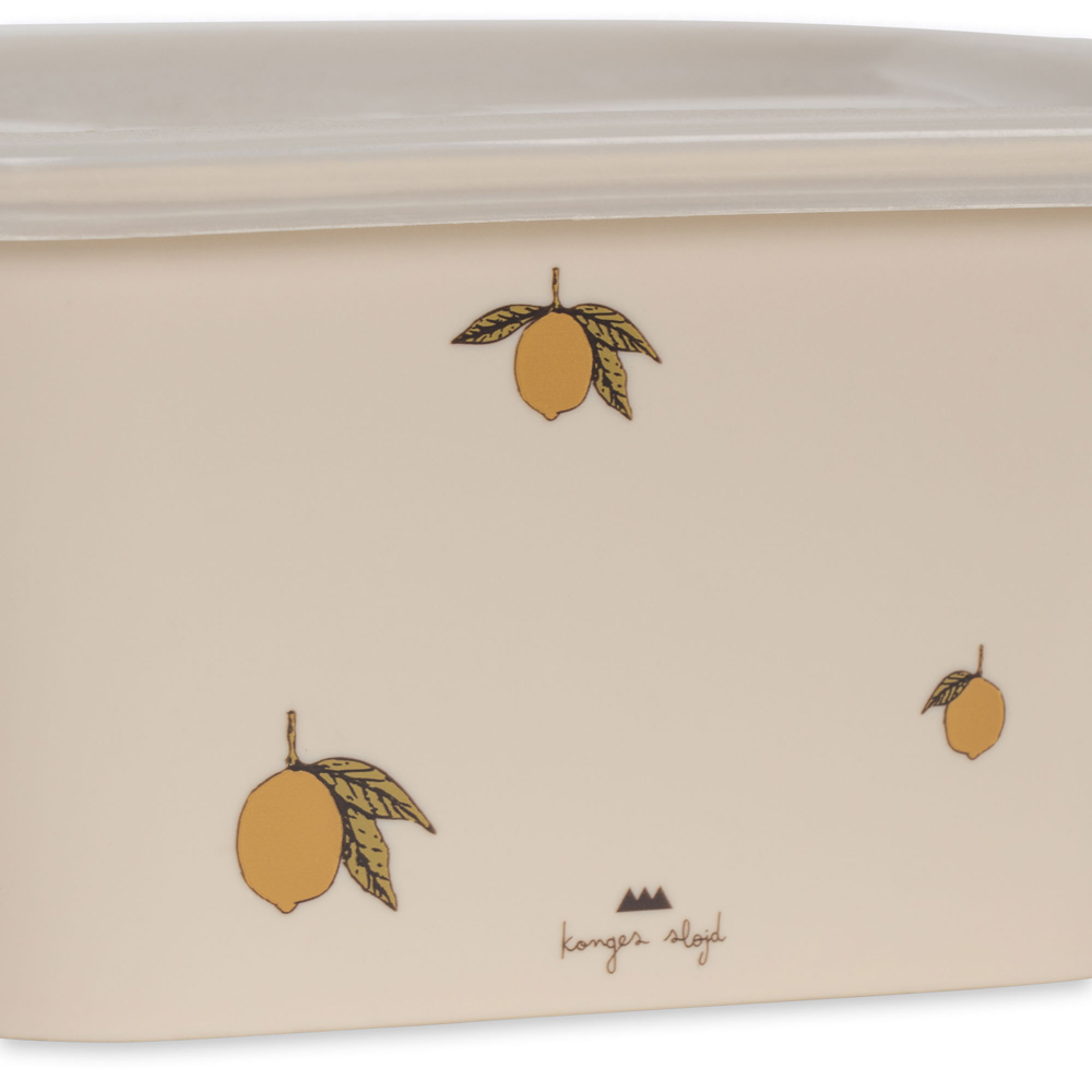 Lot de 4 boîtes de conservation Lemon (Konges Slojd) - Image 3