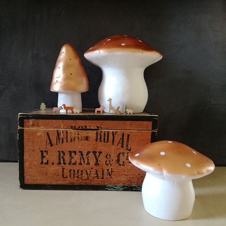 Veilleuse champignon cuivré (28 cm) (Egmont Toys) - Couverture