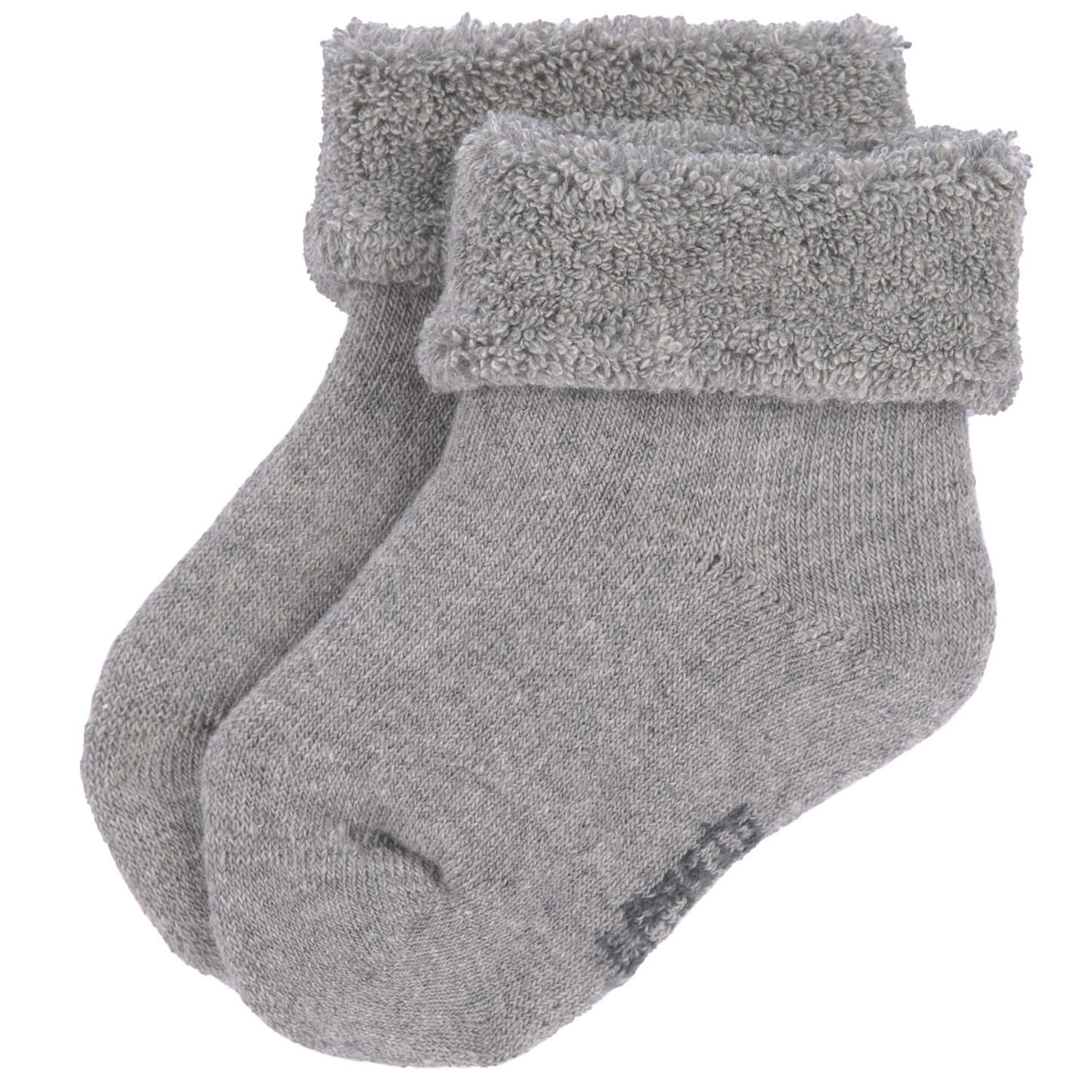Lot de 3 paires de chaussettes bébé en coton bio gris (pointure 15-18) (Lässig) - Image 3