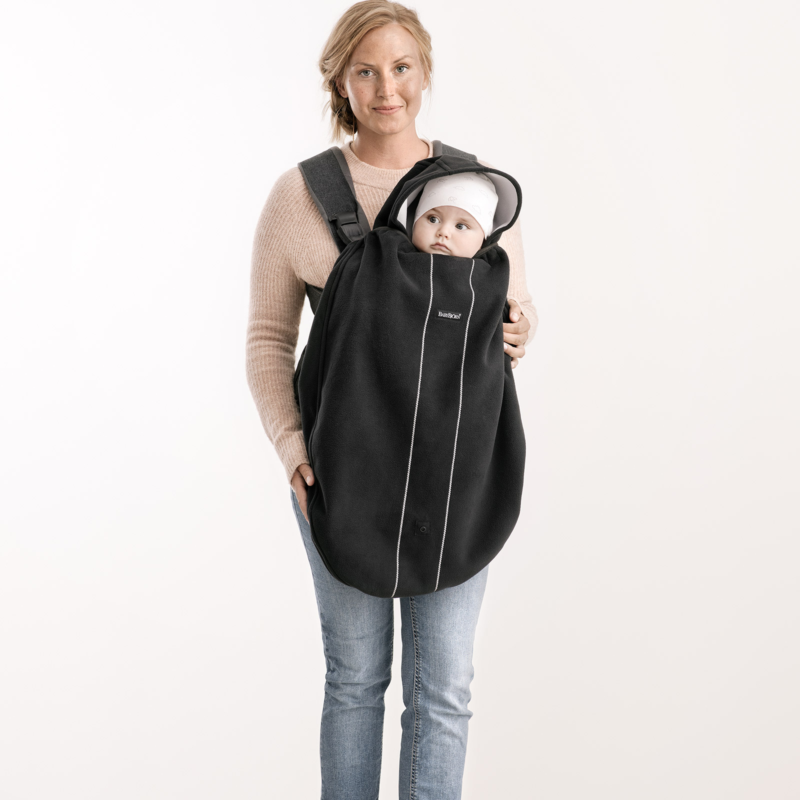 Cape Pour Porte Bebe Noire Babybjorn Berceau Magique