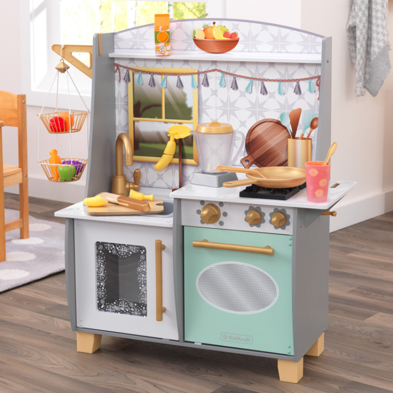 Cuisine enfant en bois Smoothie Fun avec accessoires