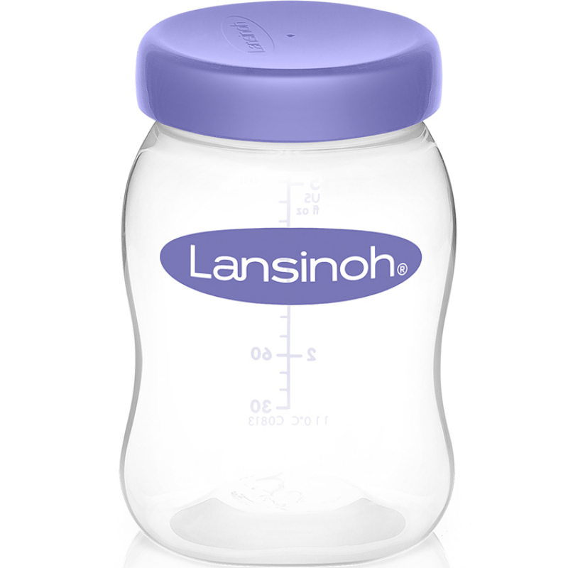 Lot de 4 pots de conservation du lait maternel (Lansinoh) - Image 3
