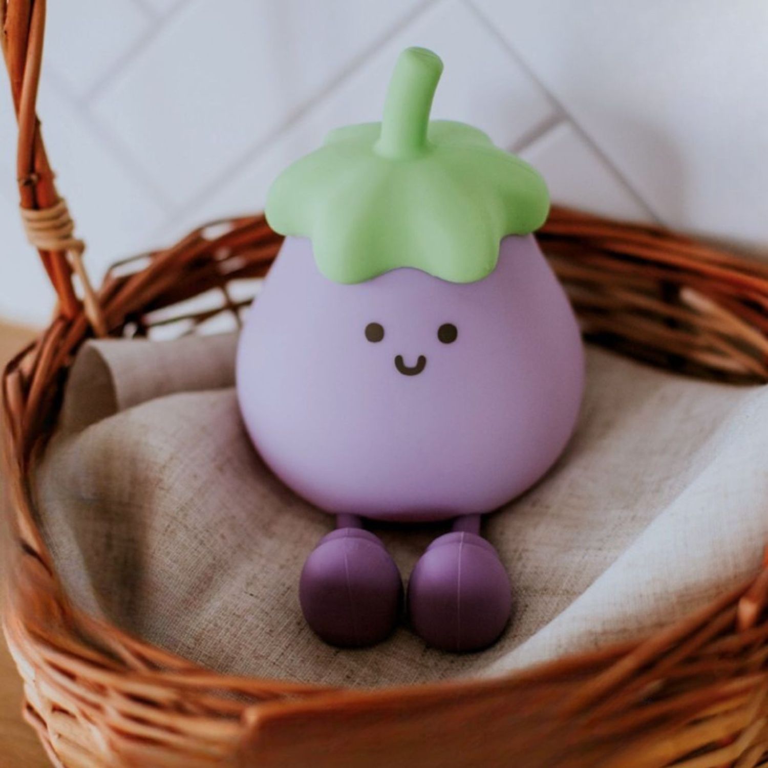 Lot de 4 coussins de sol en peluche à motif de marguerites pour la