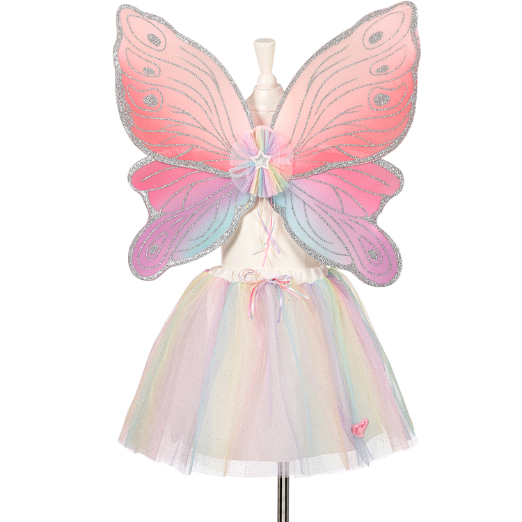 Oreiller De Fée Des Dents Avec Poche à Dents - Poupée à Suspendre, Velours Doux, Ailes Colorées, Cadeau Enfant - 3