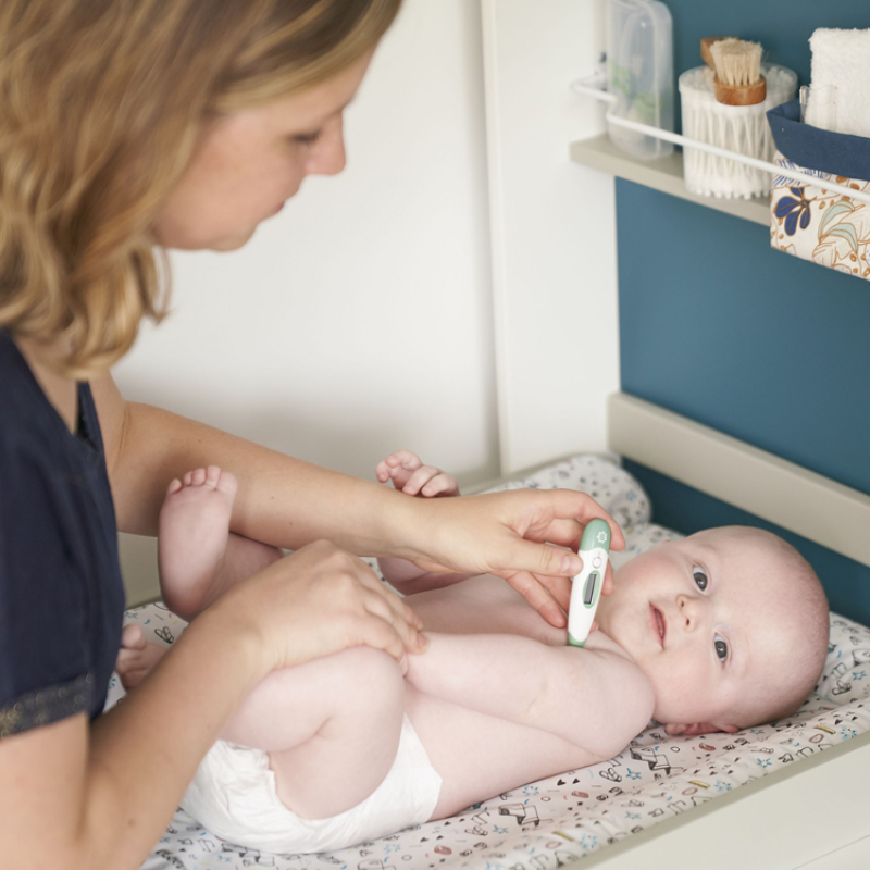 Thermomètre bébé à embout souple (Badabulle) - Couverture