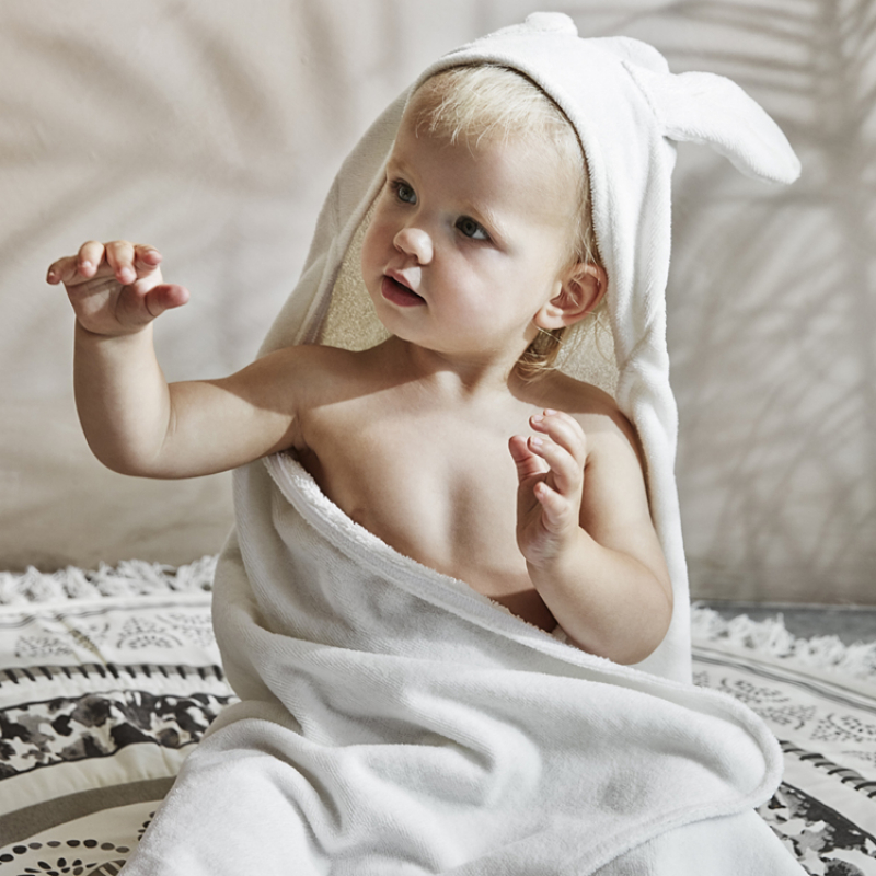 Cape de bain lapin Vanilla (Elodie Details) - Couverture