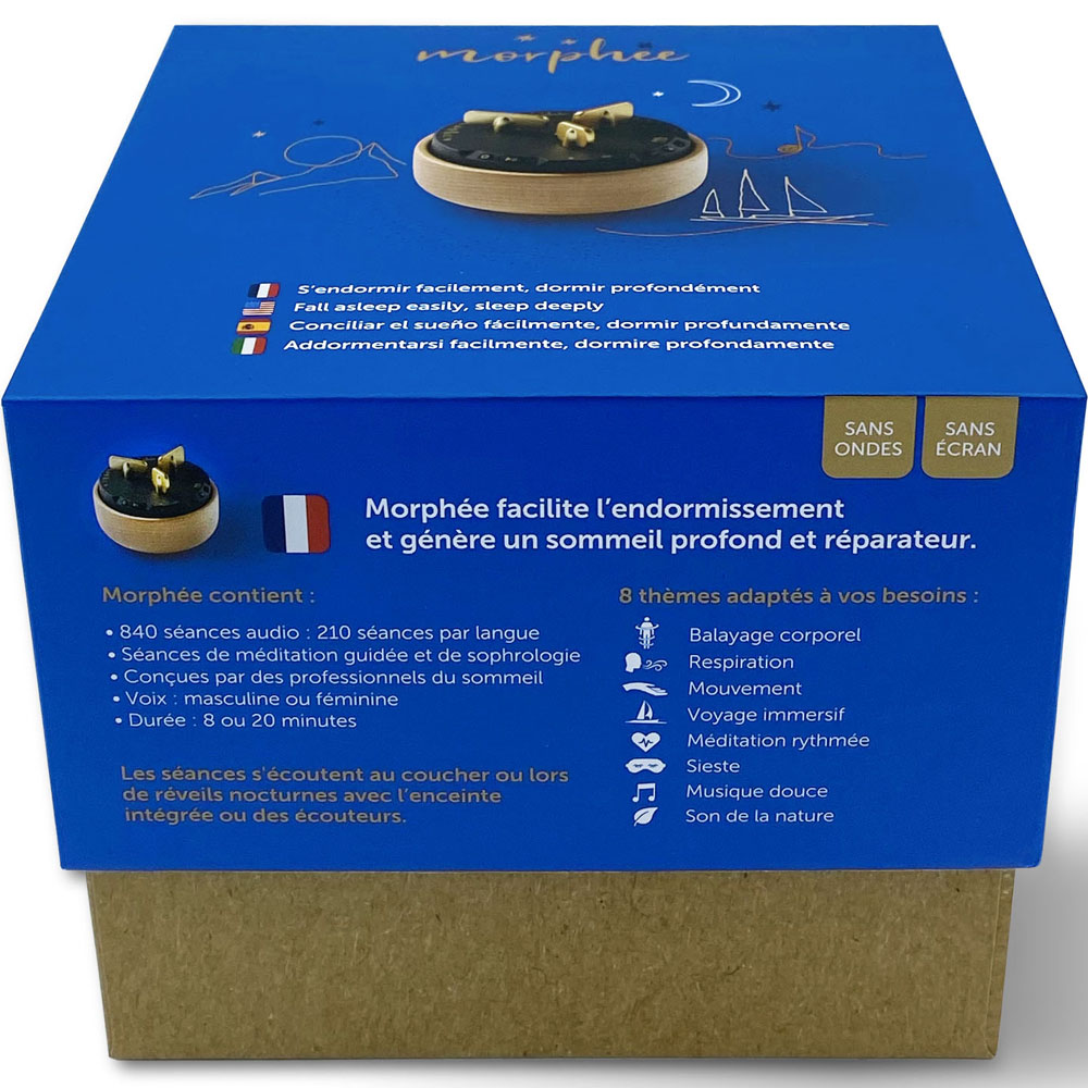 Box morphée de méditation multilangues : Morphée