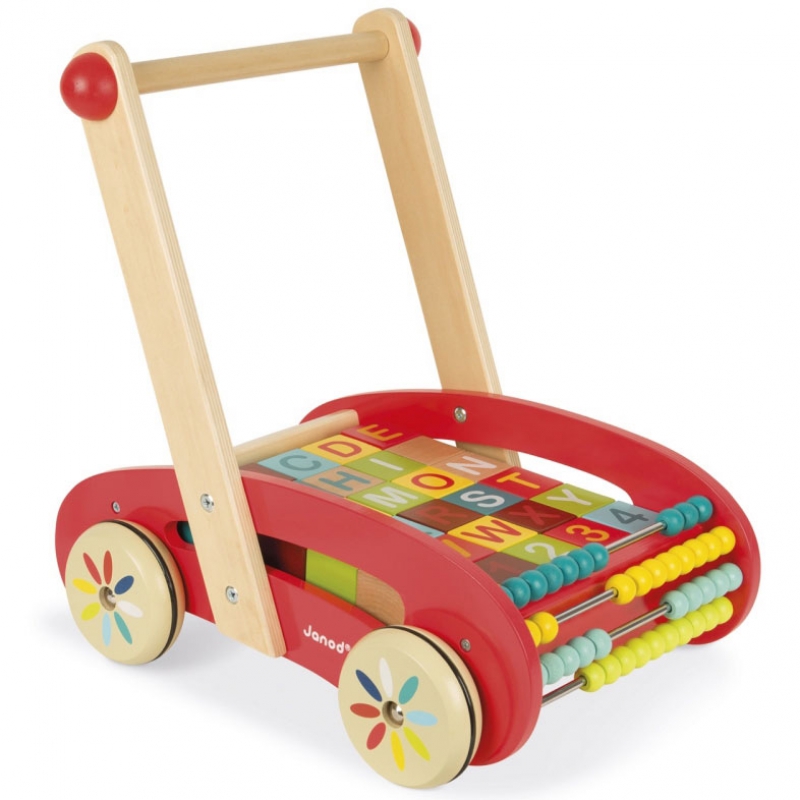 chariot pousseur janod