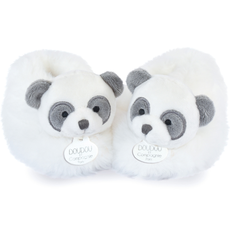 Chaussons bébé Panda (0-6 mois) : Doudou et Compagnie