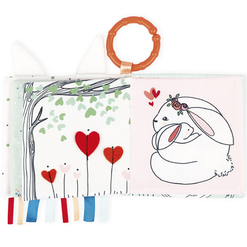 Livre bébé Le lapinou amoureux (Kaloo) - Couverture