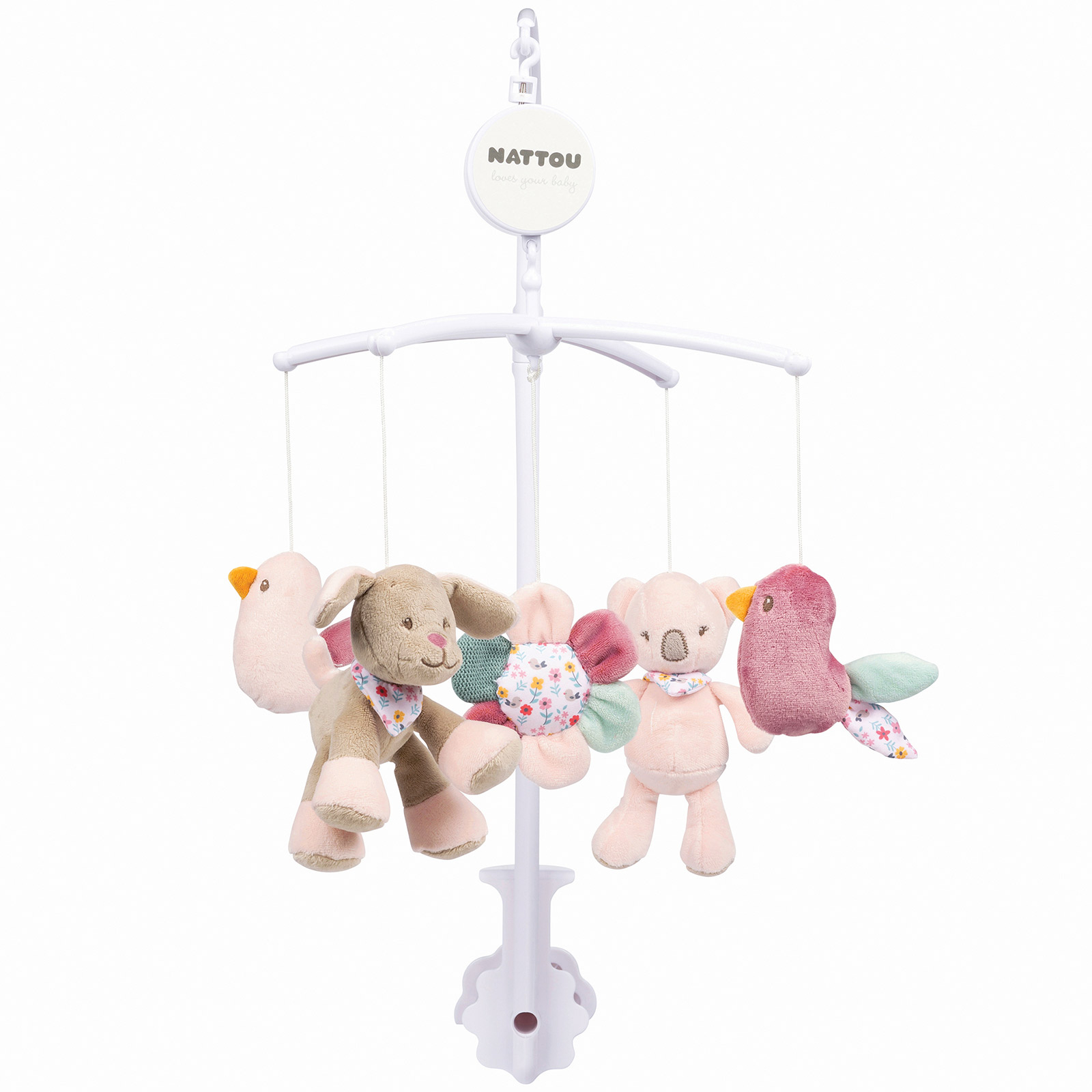 Mobile Musical Iris Lali Nattou Berceau Magique