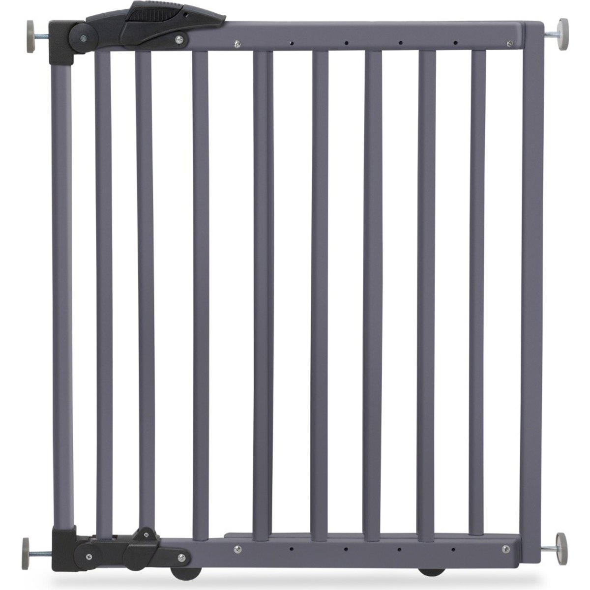 Barrière de porte à pressions Grise (68 à 102 cm)