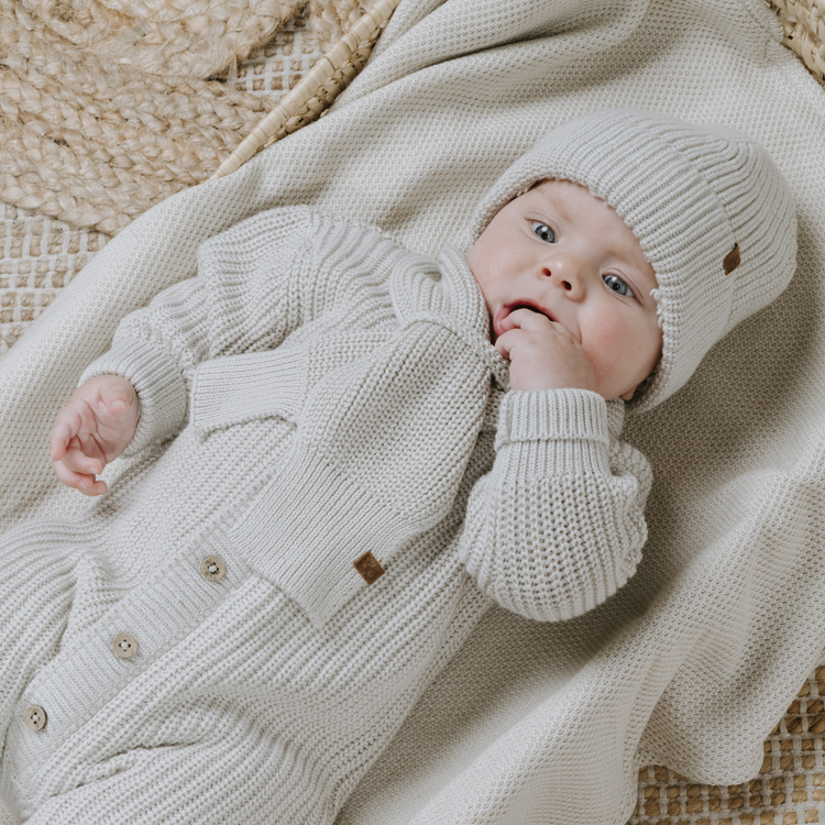 Baby's Only Bonnet Melange Gris - 3-6 mois