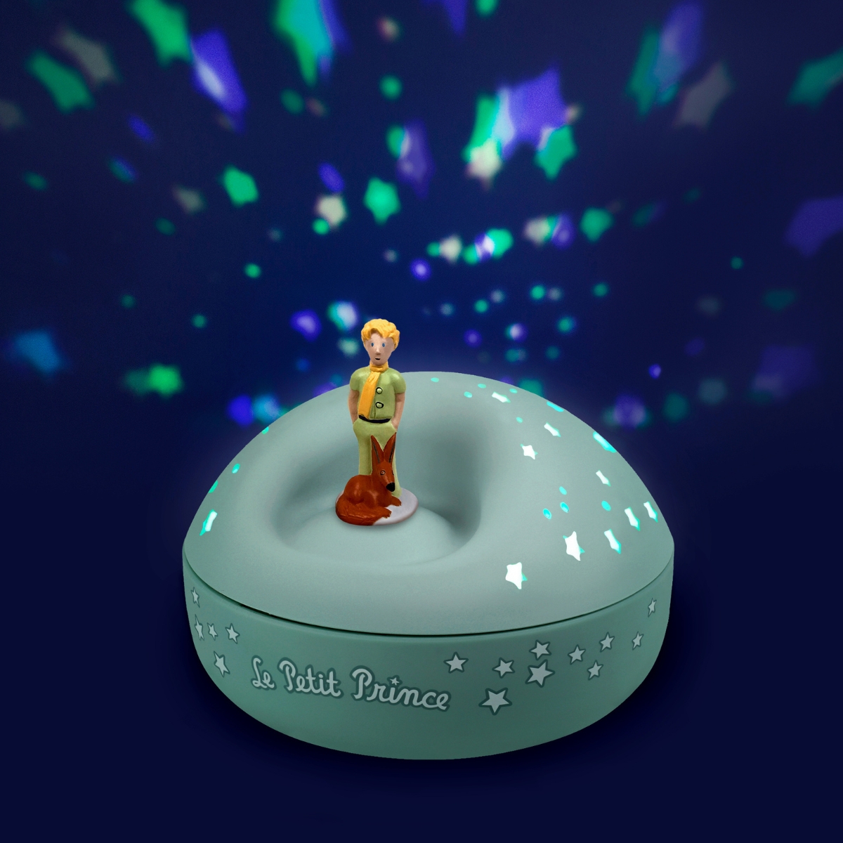 Veilleuse projecteur d'étoiles musical Le Petit Prince (12 cm) (Trousselier) - Couverture