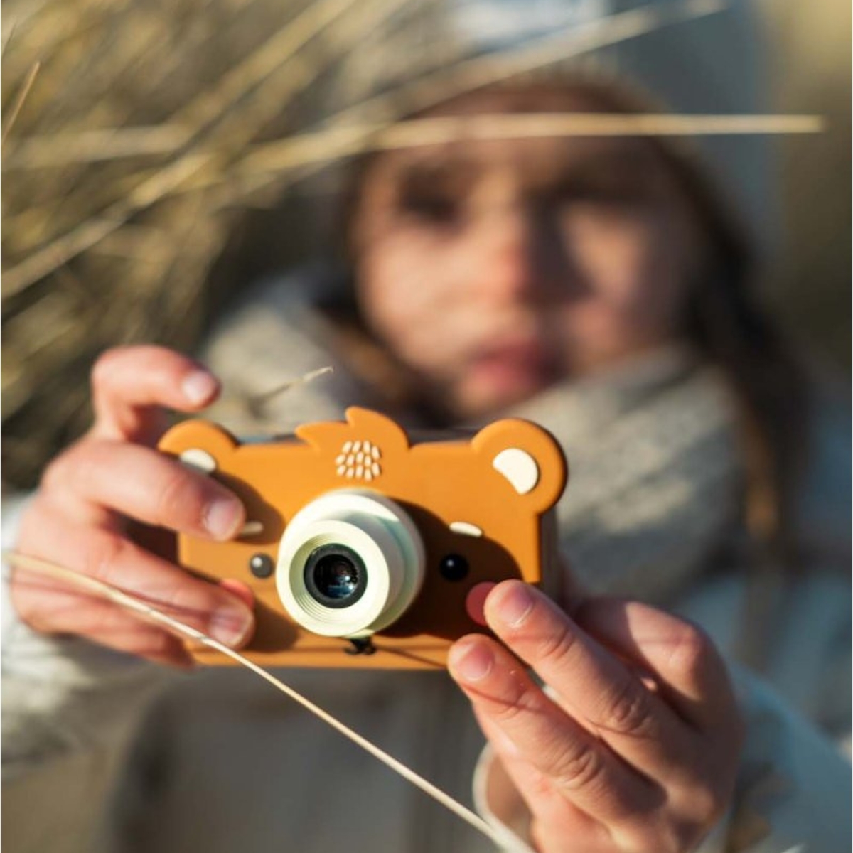 Appareil Photo Numérique THE ZOOFAMILY BEAR – 32 MP Interpolé, écran 2 Pouces, Design Licorne, Pour Enfants De 3 à 7 Ans