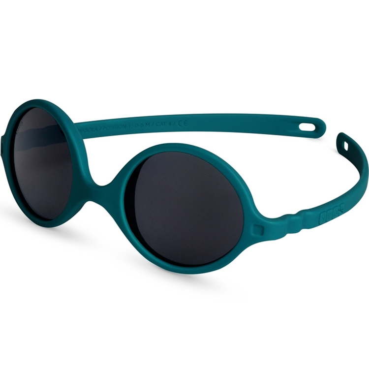 Lunettes de soleil Diabola 2.0 vert paon (0-12 mois) (KI et LA) - Couverture